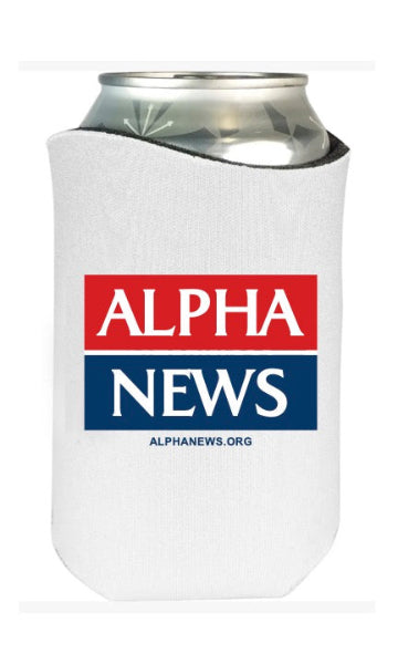 Alpha News coozie