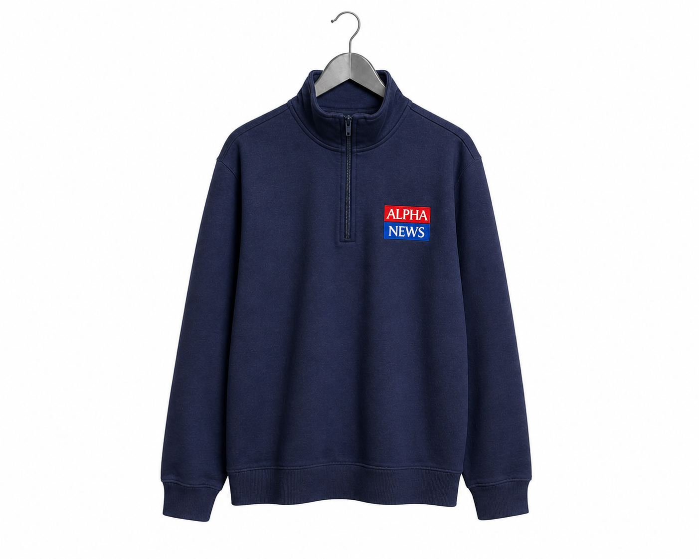 Alpha News Quarter-Zip Sweatshirt