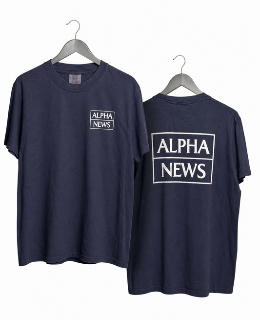 Alpha News T-shirt — Limited Edition!